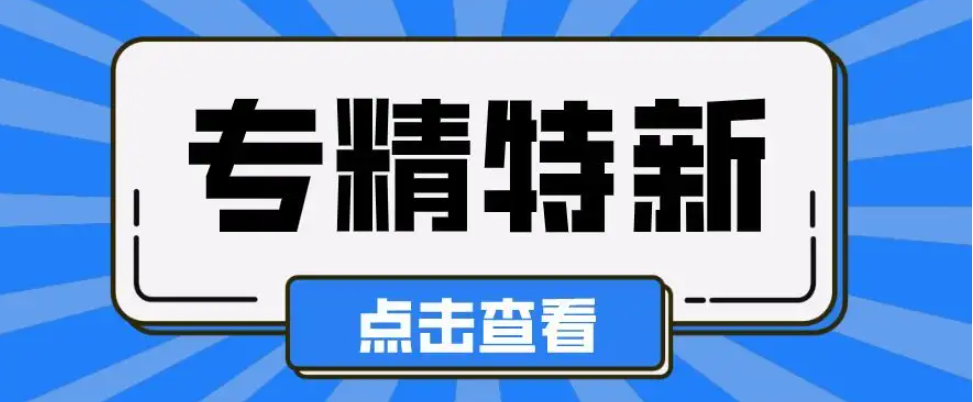 “小巨人”和省级“专精特新”企业申报准备好了吗？——申报条件须知